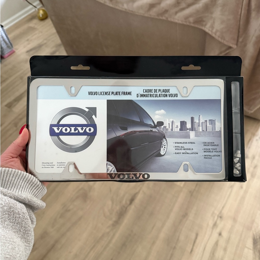 Volvo License Plate Frame